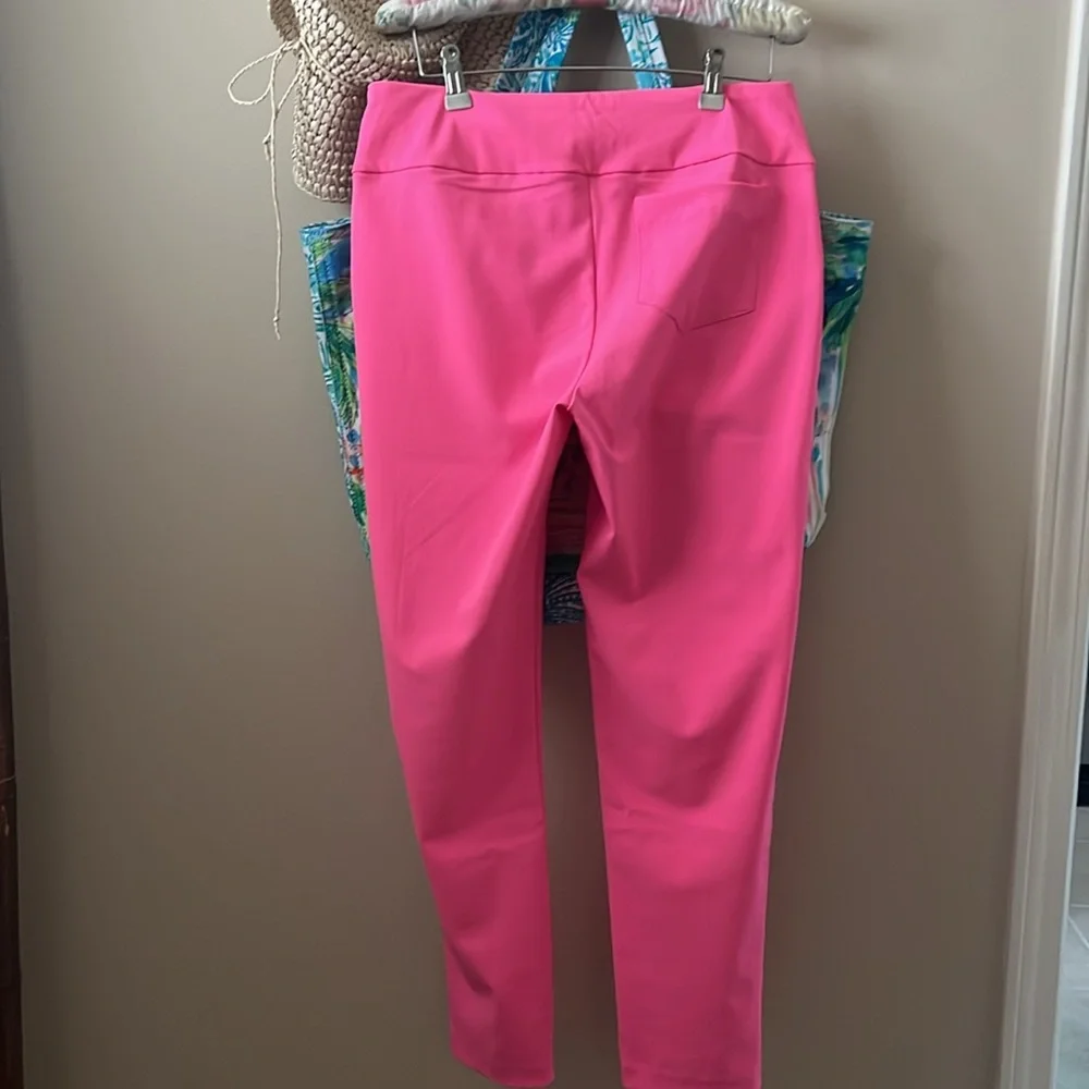 EUC! Lilly Pulitzer Corso Pant Aura Pink Sz 8 - Picture 4 of 13